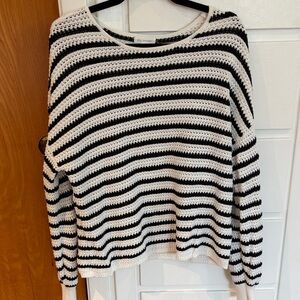 Blu Pepper Monochrome Knit Top